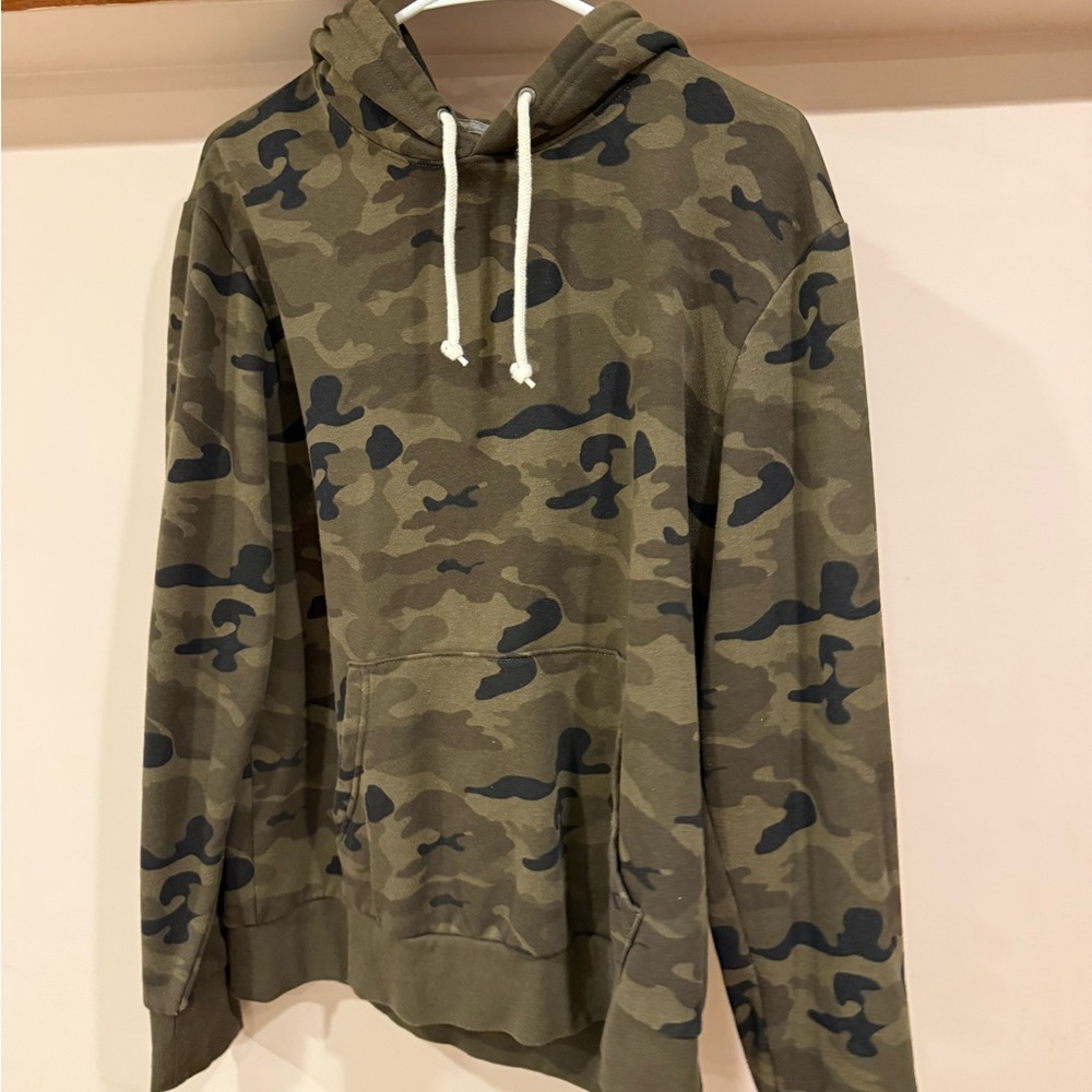Old Navy Olive Hoodie with Drawstrings